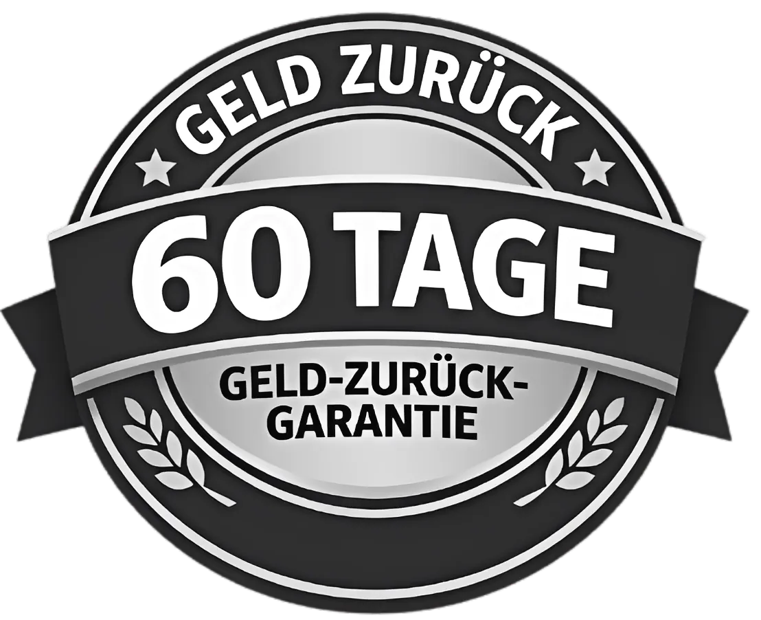 60 Tage Geld-zurück-Garantie